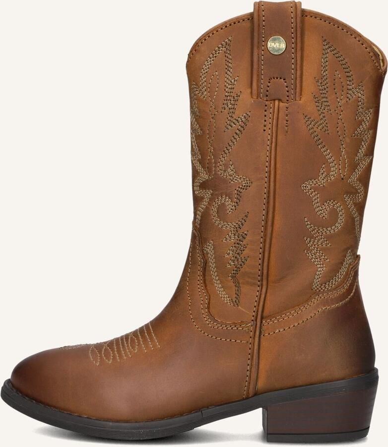 Develab 44374 Laarzen Leer Meisjes Cognac - Foto 3