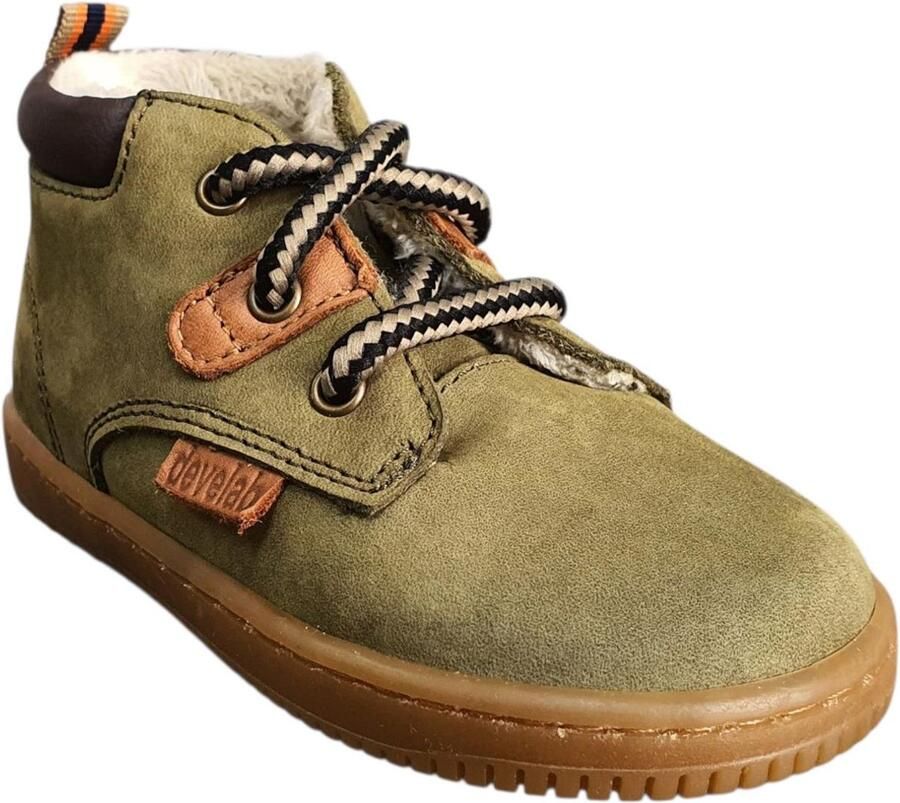 Develab 44403 Firststep boots kaki legergroen