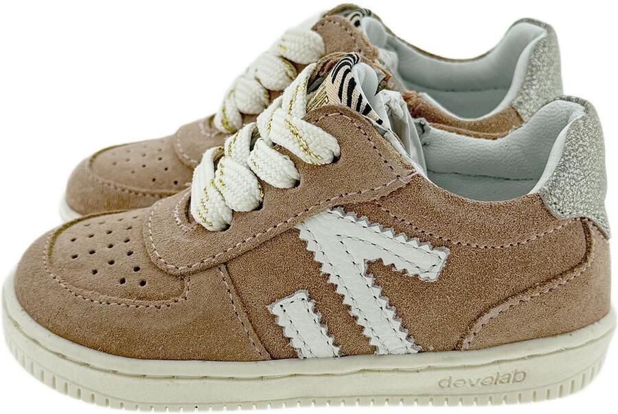 Develab FirstStep Sneakers Meisjes Beige