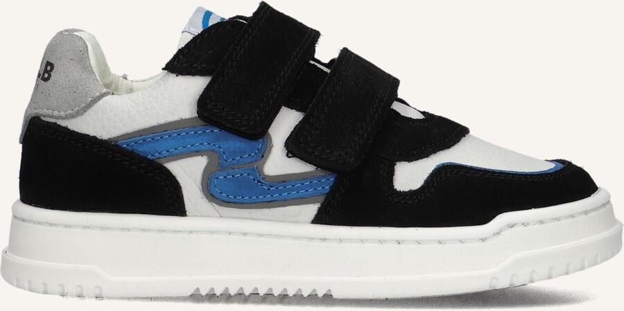 Develab 44433 Sneakers Jongens Leren Sneaker Zwart