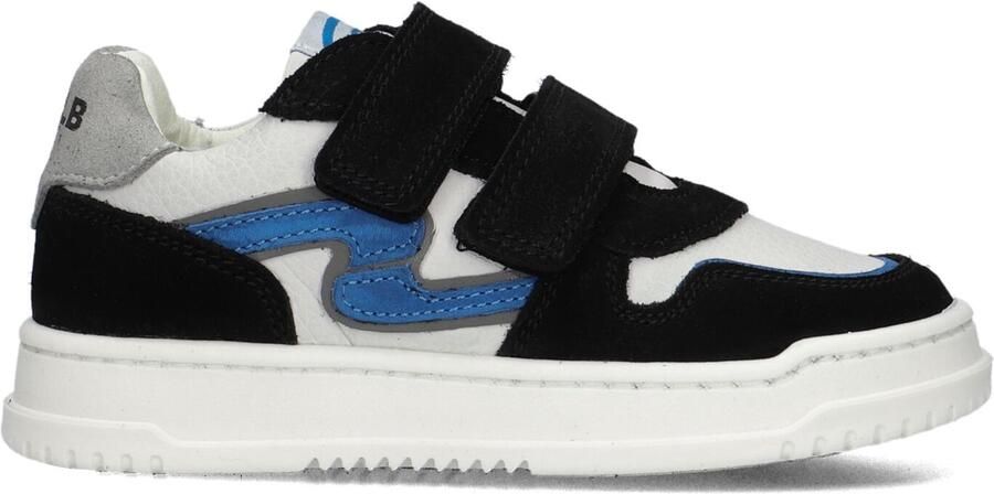 Develab 44433 Sneakers Jongens Leren Sneaker Zwart