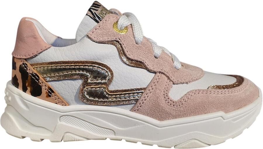 Develab 44438 sneaker beige combi
