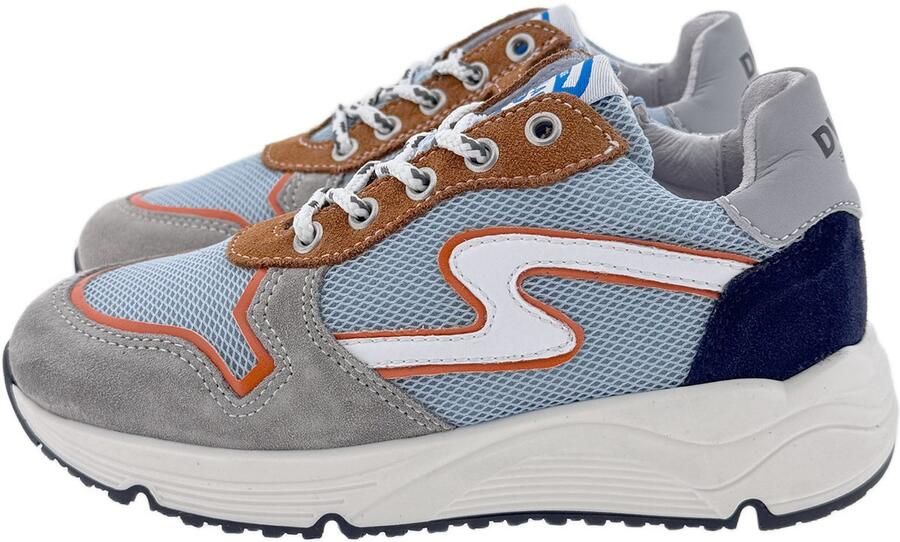 Develab 45443 Sneakers Jongens Leren Sneaker Multi