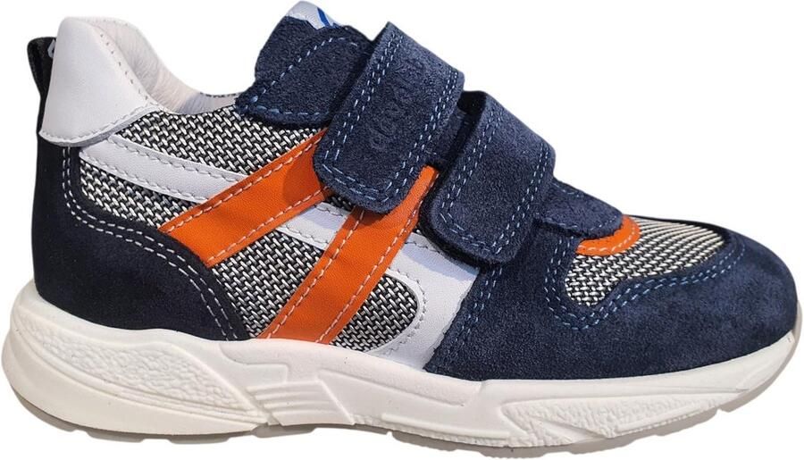 Develab 45445 sneaker blauw combi
