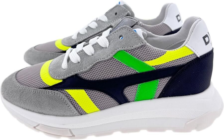 Develab 45461 sneaker grijs combi