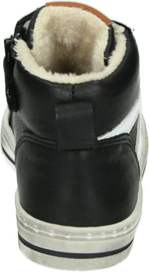 Develab 45667~~~~~~~~~~~~~~~~~~~~~~~~~ JongensHalf-hoogKindersneakers Zwart - Foto 5