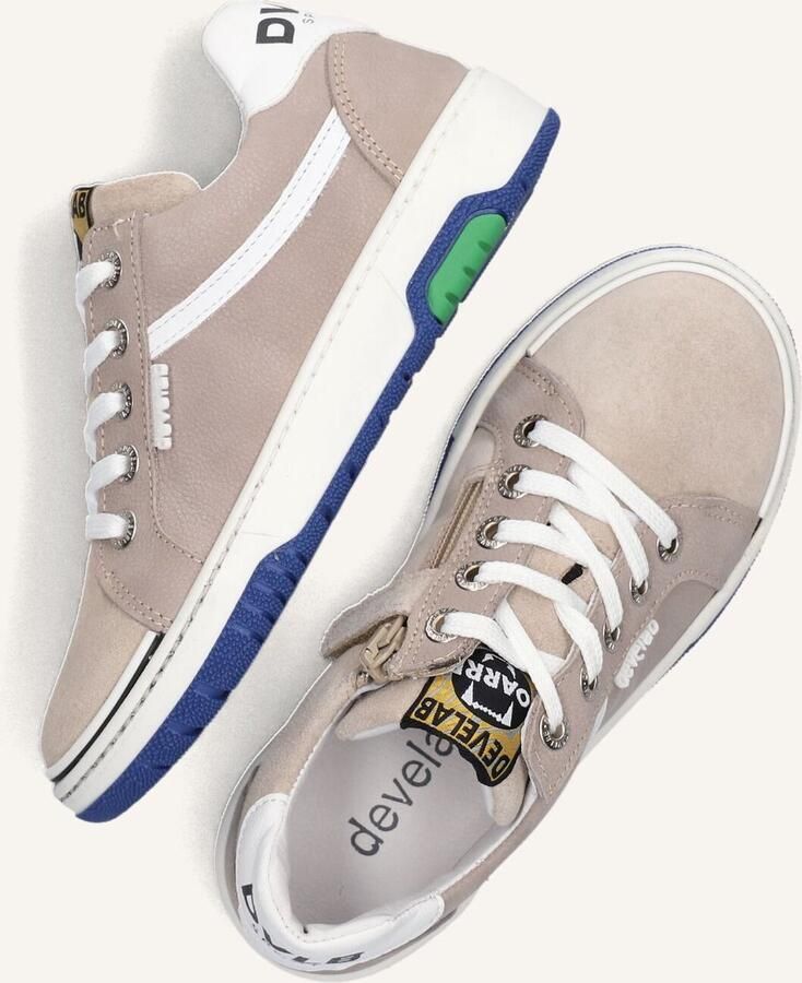 Develab 45753 Lage sneakers Leren Sneaker Jongens Beige - Foto 2