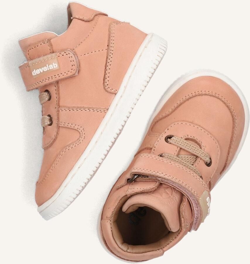 Develab 45831 474 Old Pink Nubuck Sneakers hoge-sneakers - Foto 2
