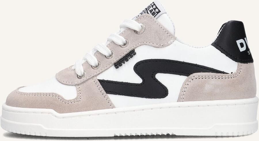 Develab 45987 Lage sneakers Leren Sneaker Beige