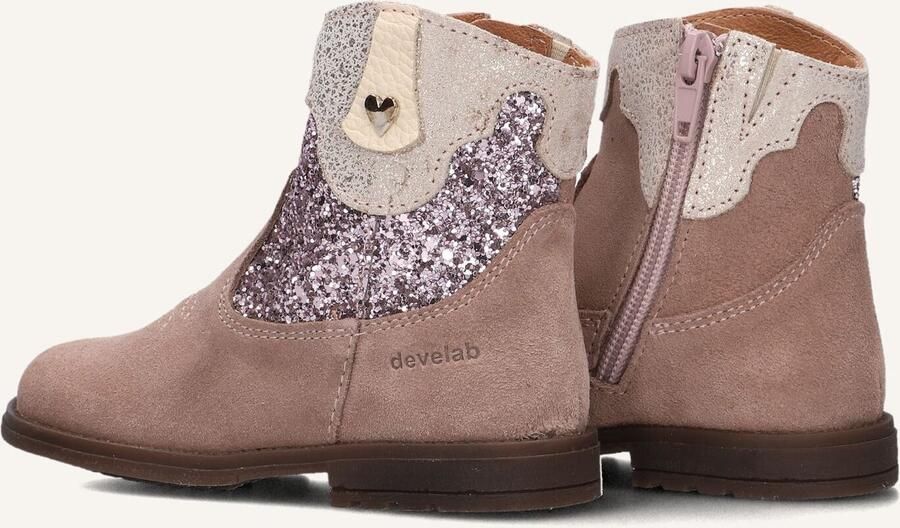 Develab 47084 Laarzen Suède Unisex Roze - Foto 5