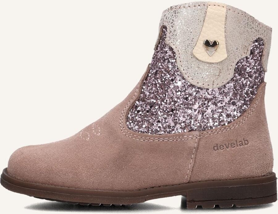 Develab 47084 Laarzen Suède Unisex Roze - Foto 5