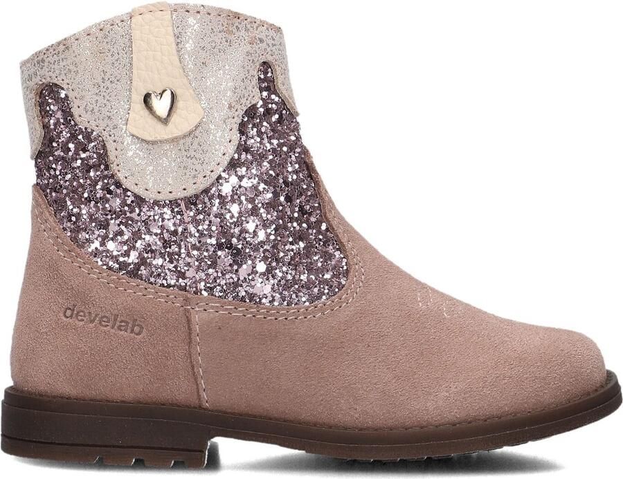 Develab 47084 Laarzen Suède Unisex Roze