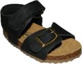 Develab 48195 leren sandalen zwart Leer 24 - Zwart