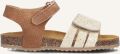 Develab 48410 299 Beige Combi Fantasy Sandalen - Beige