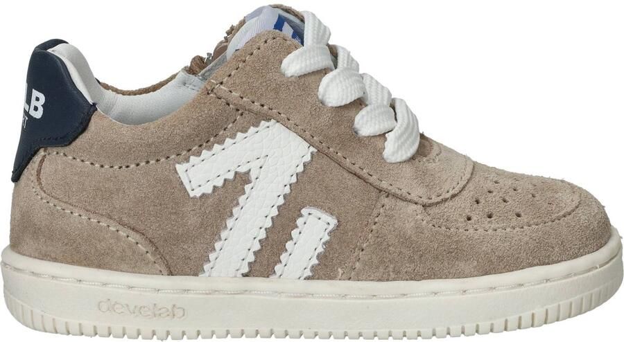 Develab FirstStep Sneakers Jongens Beige - Foto 2