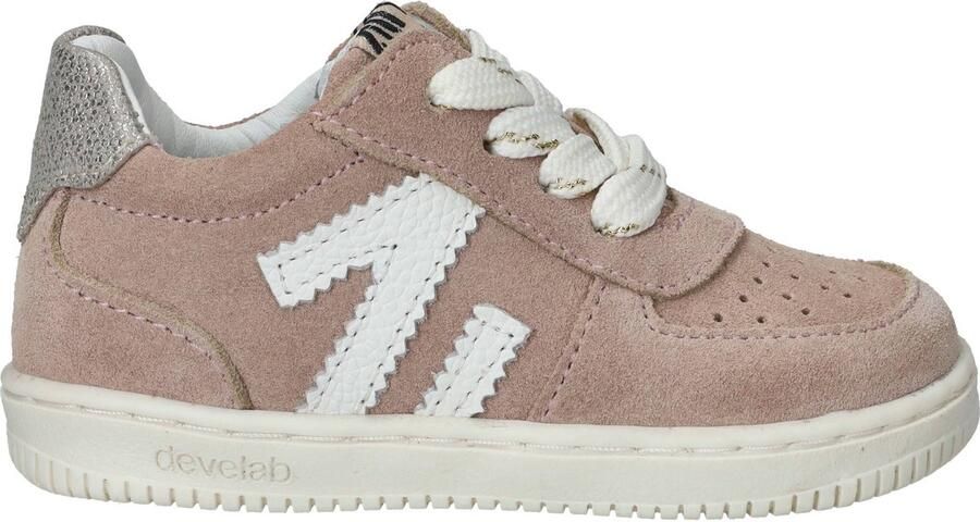 Develab 44430 Lage schoenen sKindersneakers Wit beige