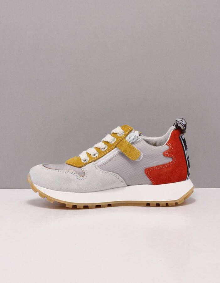 Develab Meisjes Veterschoenen 41334-399 Sneaker Geel - Foto 6