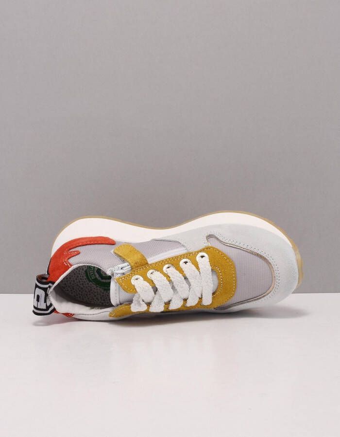 Develab Meisjes Veterschoenen 41334-399 Sneaker Geel - Foto 8