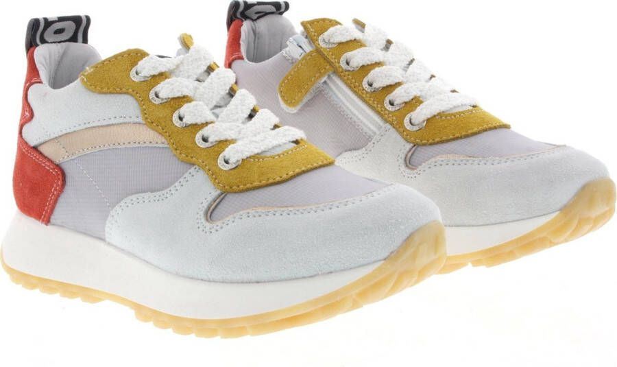Develab Meisjes Veterschoenen 41334-399 Sneaker Geel - Foto 17