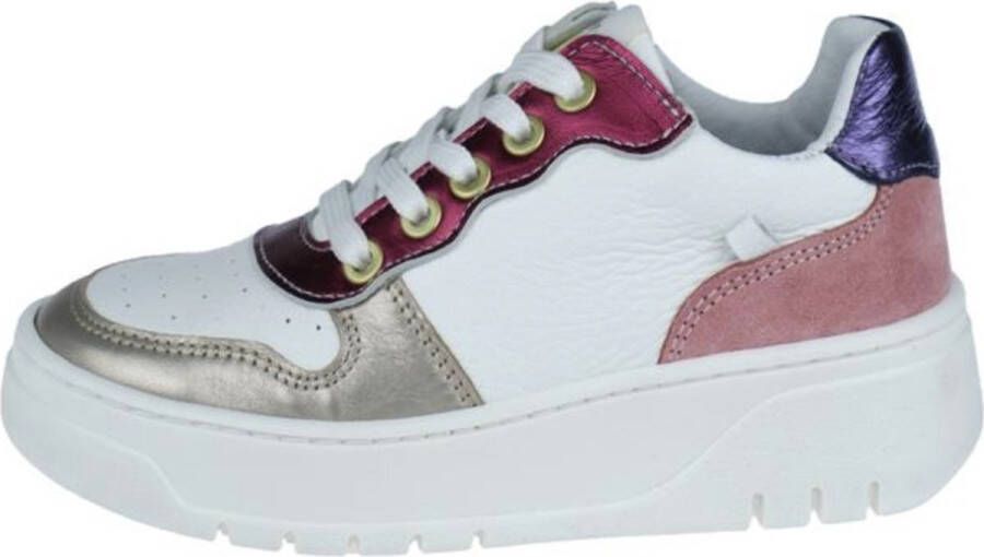 Develab 41882 Lage sneakers Leren Sneaker Meisjes Goud - Foto 2