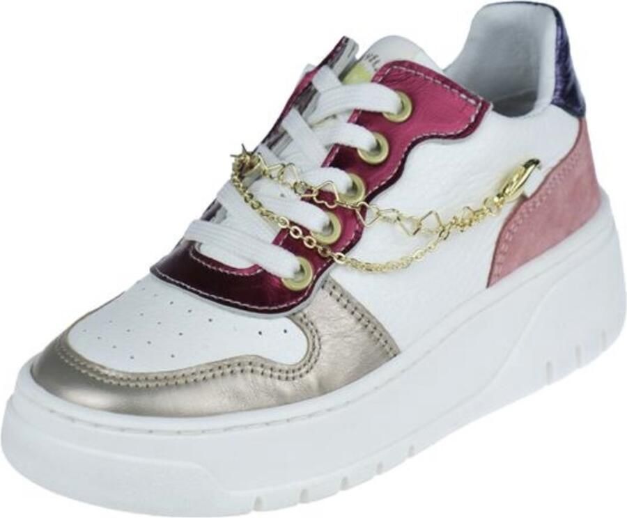 Develab 41882 Lage sneakers Leren Sneaker Meisjes Goud - Foto 2
