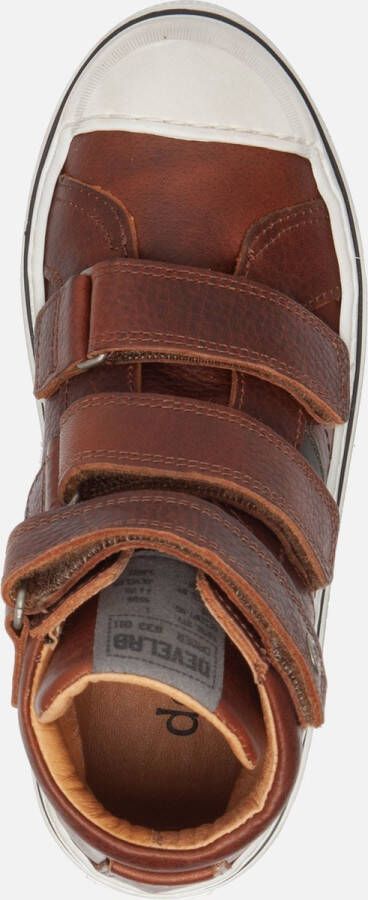 Develab 41947 758 Cognac Grained Klittenbandschoenen - Foto 8