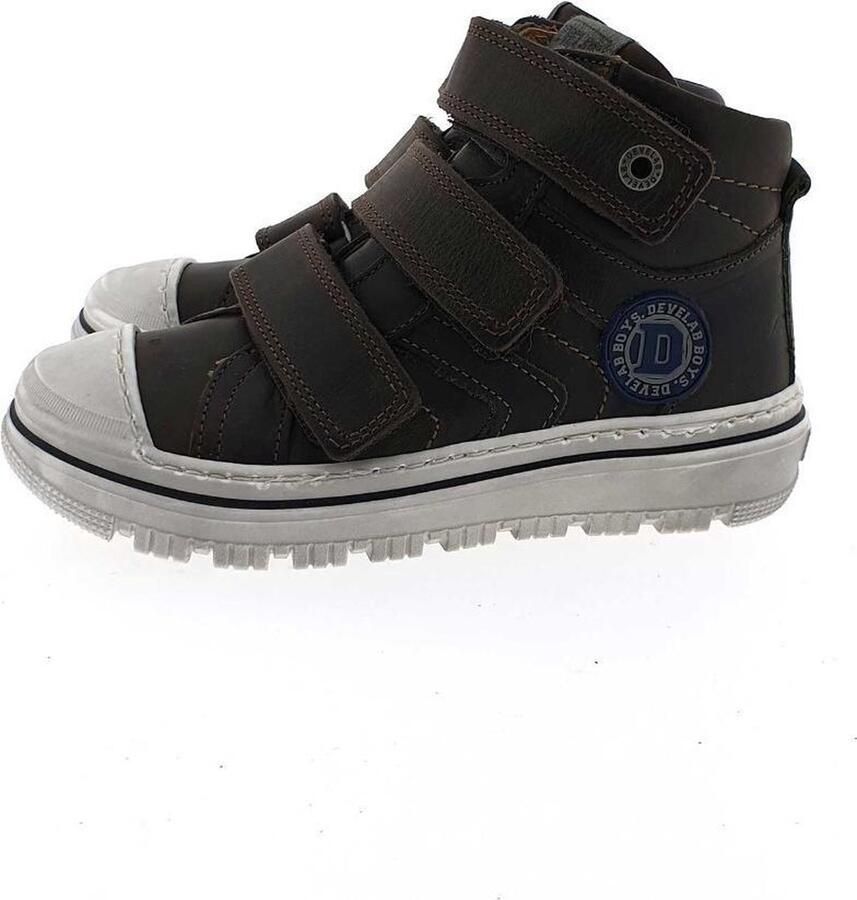 Develab 41947 557 Kaki Brushed Washed Klittenbandschoenen - Foto 3