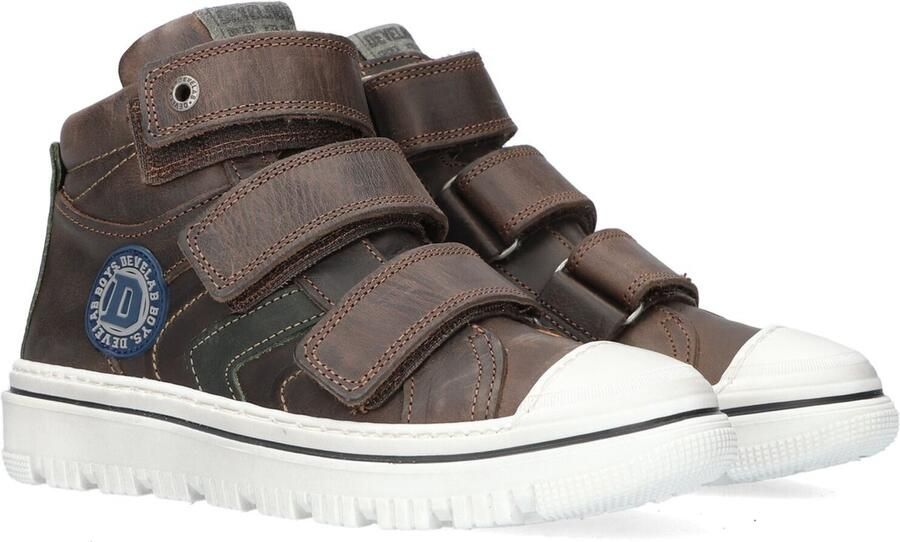 Develab 41947 557 Kaki Brushed Washed Klittenbandschoenen - Foto 11