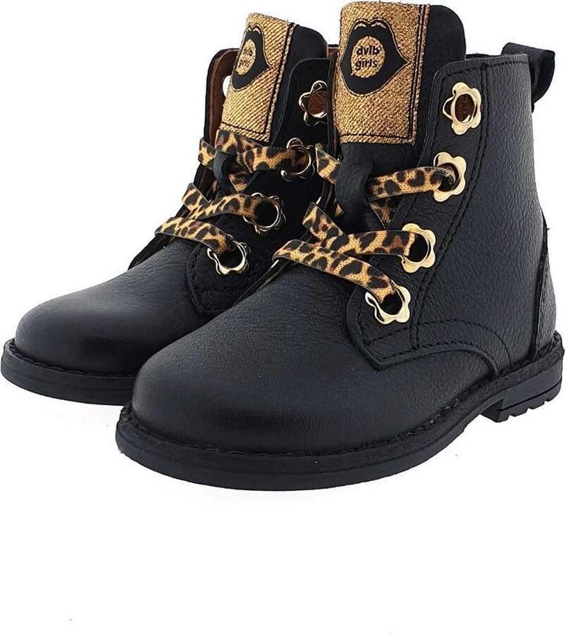 Develab 44366~~~~~~~~~~~~~~~~~~~~~~~~~ Half-hoog Zwart - Foto 6