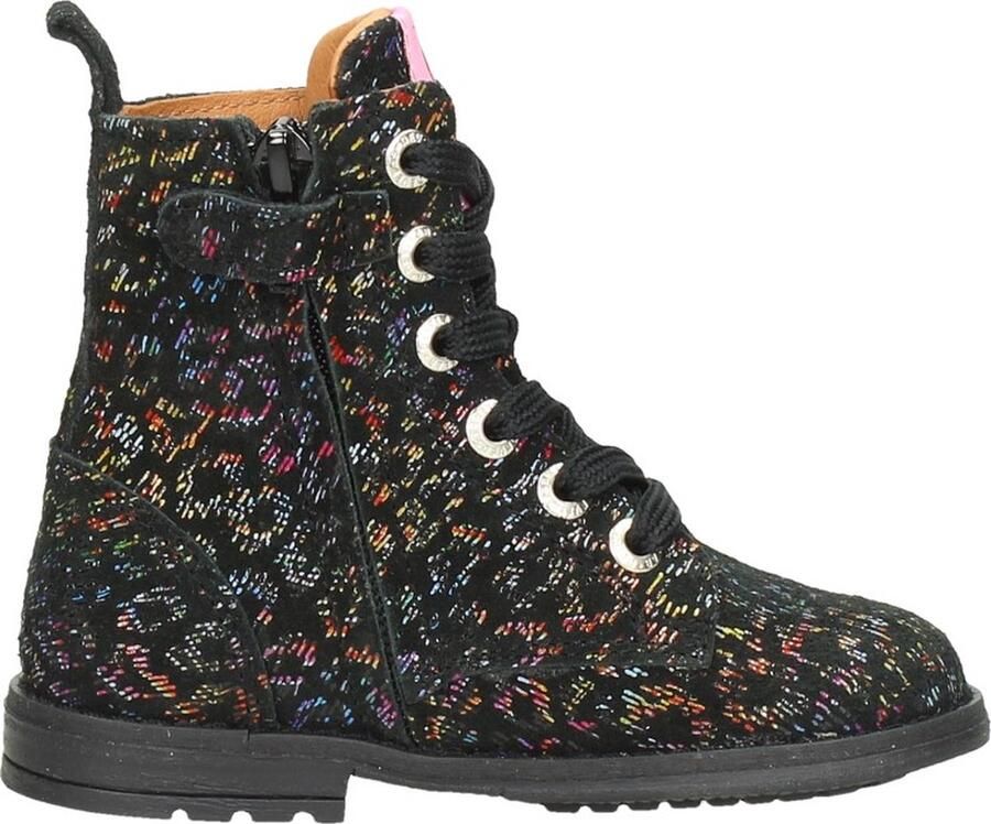 Develab Veterschoen hoog Veterschoen hoog zwart - Foto 2