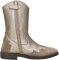 Develab Cowboylaarzen goud Leer Dames - Goud
