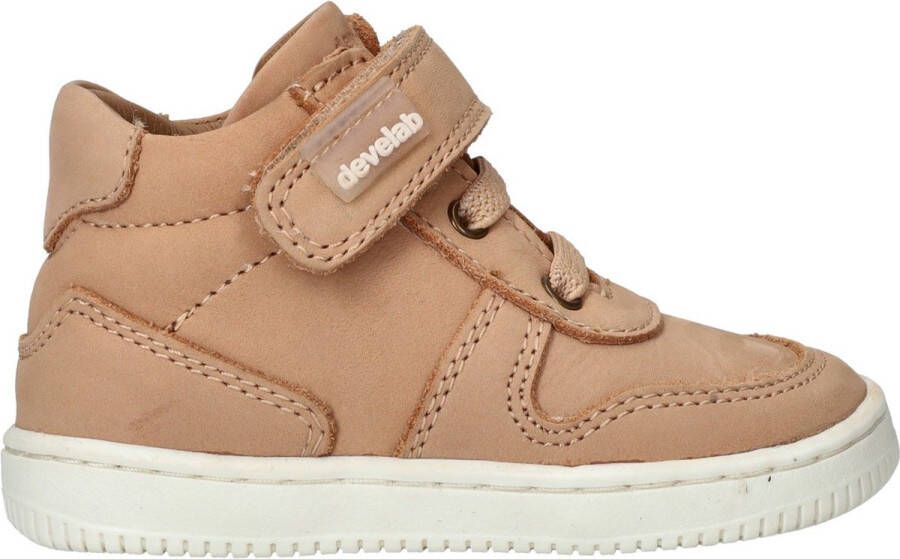 Develab 44331 Hoge sneakers Beige