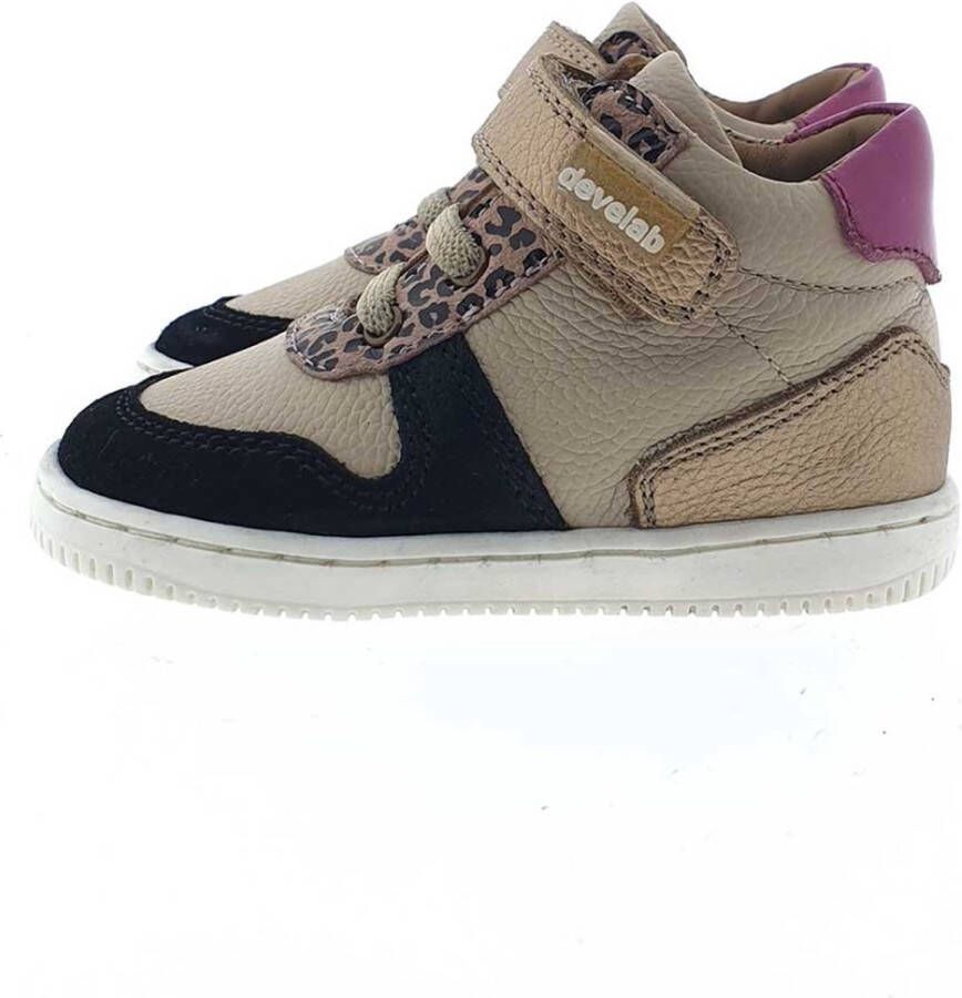 Develab First Step Sneaker Meisjes Beige