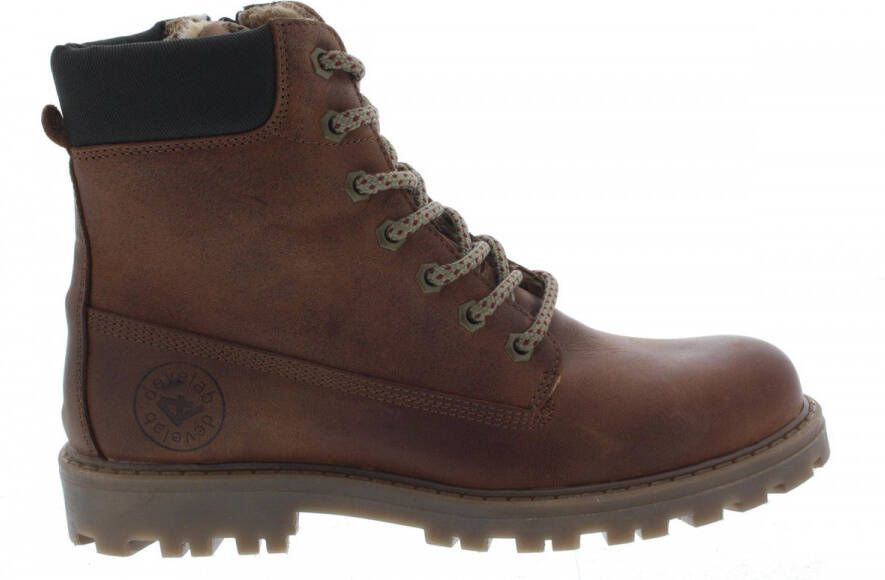 Develab 41073 Veterboots Laarzen Met Veters Jongens Cognac - Foto 5