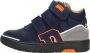 Develab 44307 Lage sneakers Leren Sneaker Jongens Kids Donkerblauw - Thumbnail 3