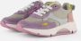 Develab Low Cut Sneakers paars Leer Dames - Thumbnail 1
