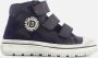 Develab 44303 Hoge sneakers Leren Sneaker Jongens Kids Donkerblauw - Thumbnail 2