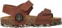 Develab 48319 leren sandalen cognac Bruin Jongens Leer Effen 26 - Thumbnail 3