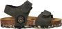 Develab 48319 leren sandalen donkergroen Jongens Leer Effen 26 - Thumbnail 14