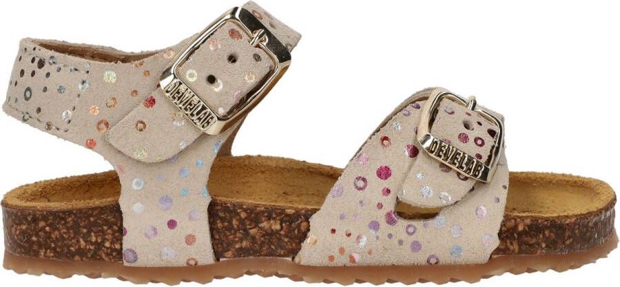 Develab 48400 299 Beige Combi Fantasy Sandalen