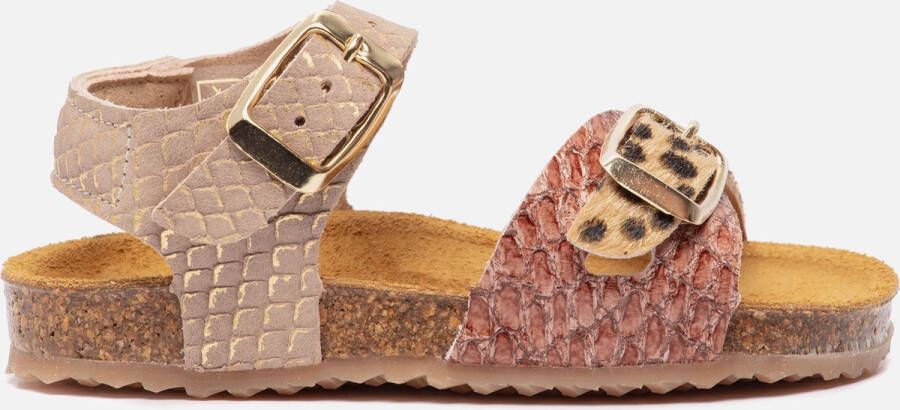 Develab Meisjes Sandalen Meiden Sandalen middel bruin - Foto 2