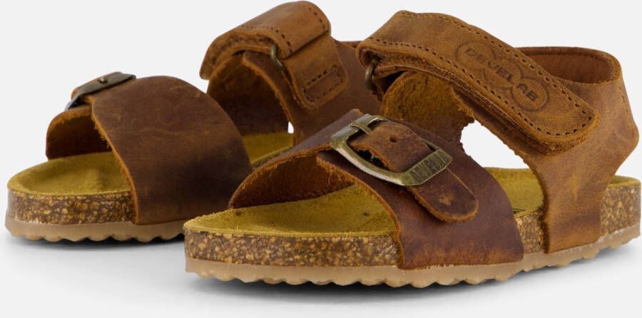 Develab leren sandalen cognac Bruin Jongens Leer Effen 26 - Foto 2