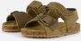 Develab leren sandalen kaki Groen Jongens Leer Effen 24 - Thumbnail 2