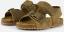 Develab leren sandalen kaki Groen Leer Effen 26 - Thumbnail 2