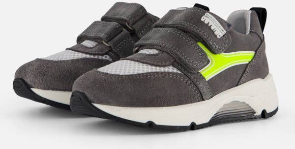 Develab Sneakers grijs Leer Heren