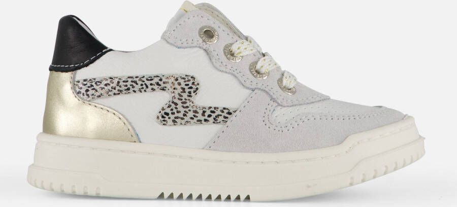 Develab 42890~~~~~~~~~~~~~~~~~~~~~~~~~ MeisjesLage schoenenKindersneakers Wit beige
