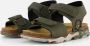 Develab Velcro Sandalen groen Imitatieleer - Thumbnail 3