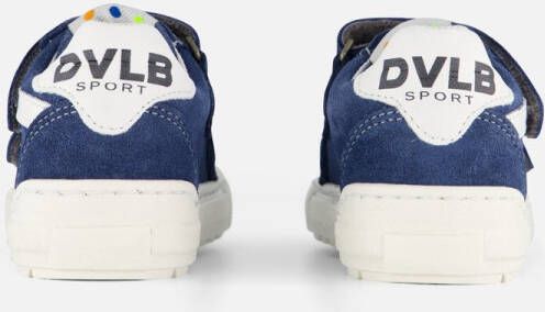 Develab 45959 693 Blue Combi Suede Klittenbandschoenen