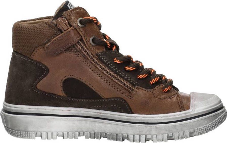 Develab Veterschoenen Hoog Veterschoenen Hoog Cognac