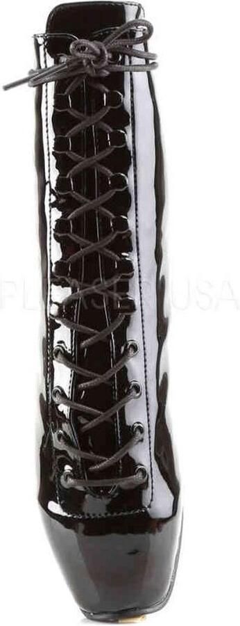 Devious BALLET-1020 Enkellaars Paaldans schoenen 38 Shoes Zwart - Foto 3